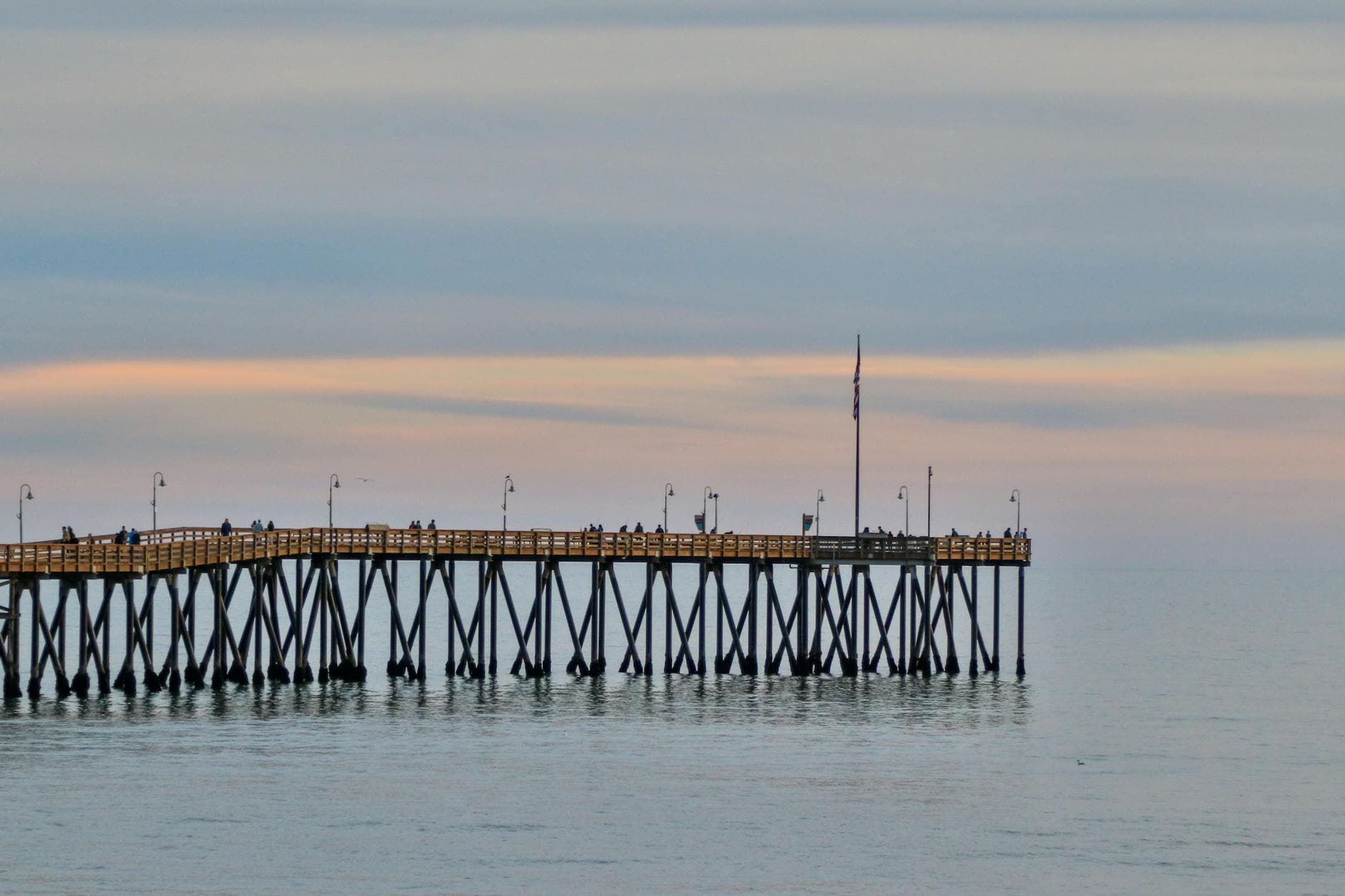 Ventura Pier at sunset