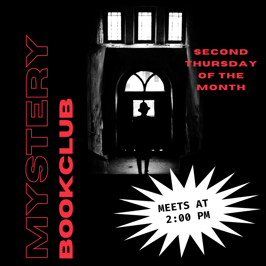 Mystery Book Club at Prueter Library