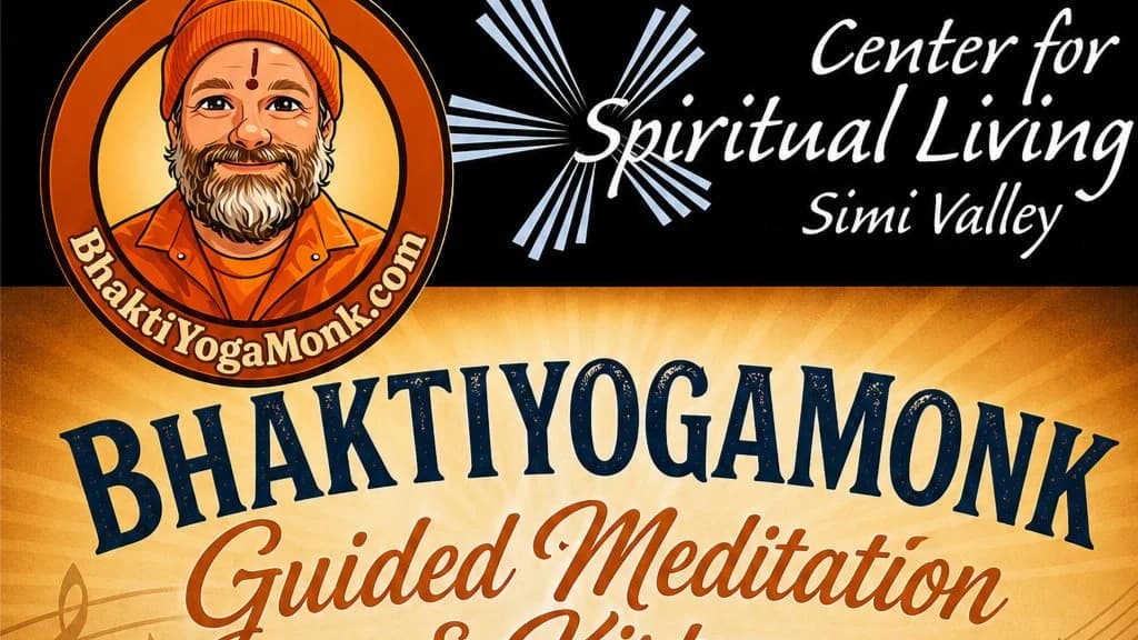BhaktiYogaMonk Event - Guided Meditation & Kirtan Music