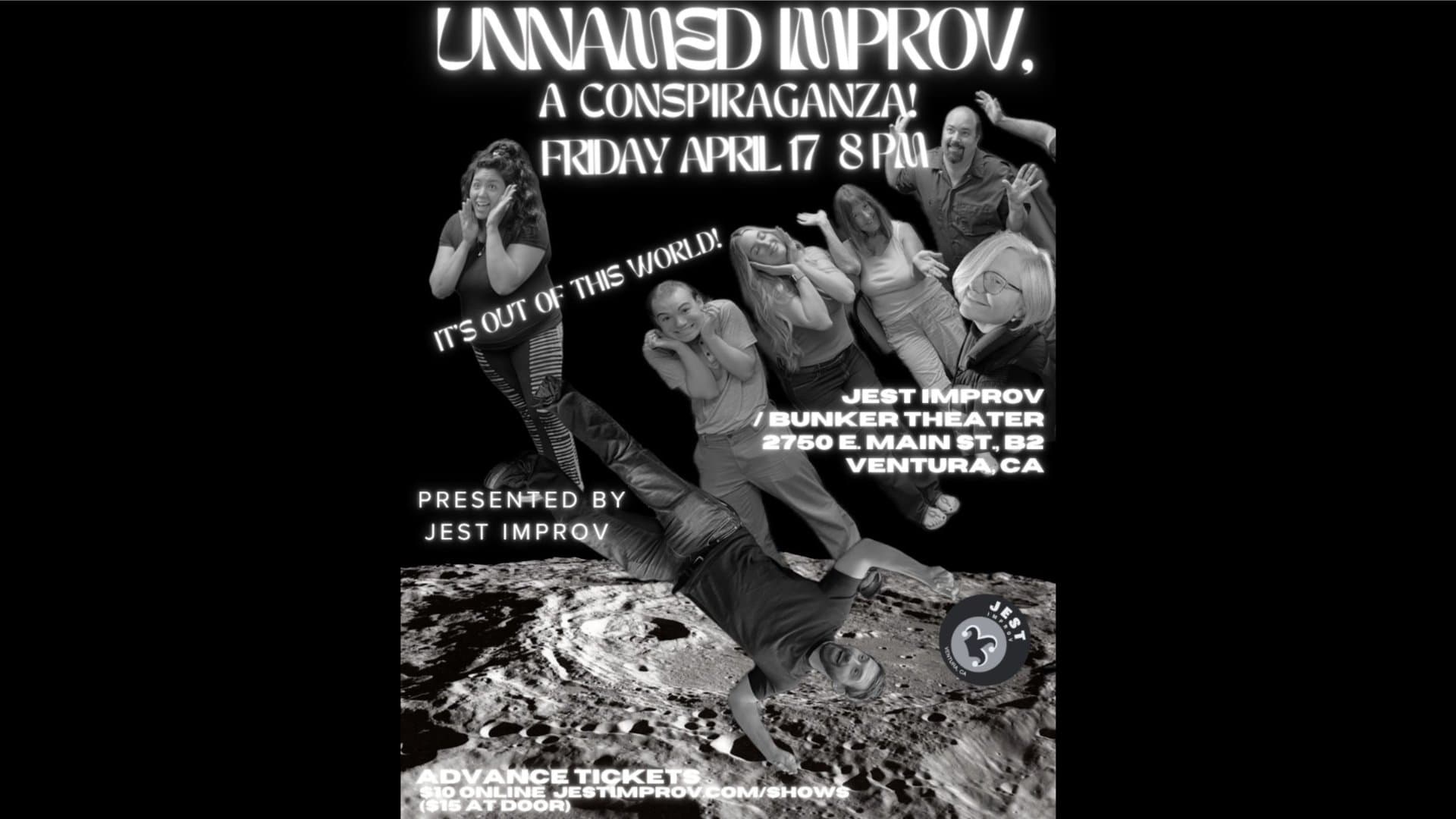 Jest Improv Presents: Conspiraganza! A Live Improvised Game Show
