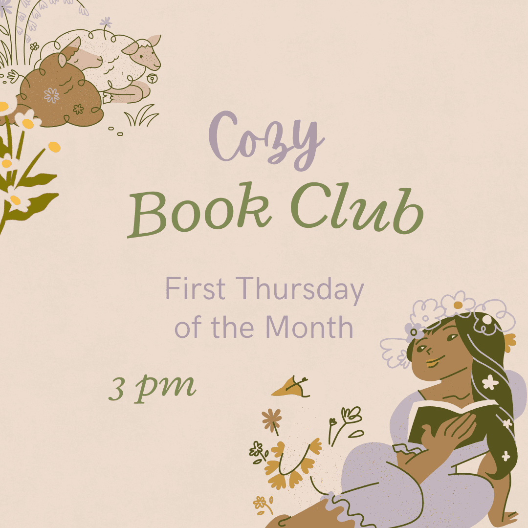 Cozy Book Club at Prueter Library